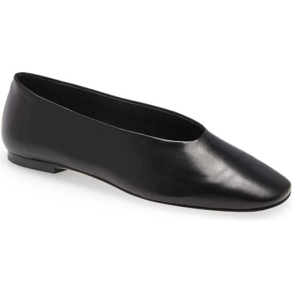 Aeyde Women's Kirsten Nappa Leather Ballet Flats - UK 5