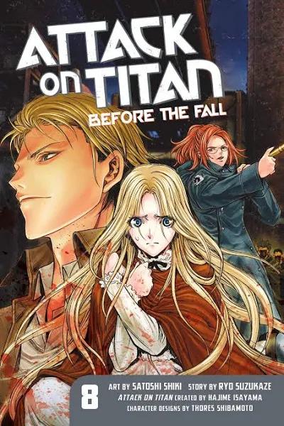 Attack On Titan: Before The Fall 8 by Ryo Suzukaze