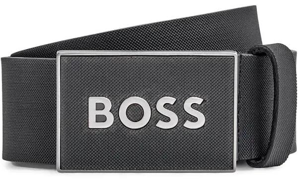 BOSS ICON Belt, Men's, Size: 40, Black