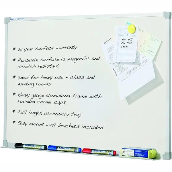 Quartet Whiteboard Penrite Porcelain 900x1200mm