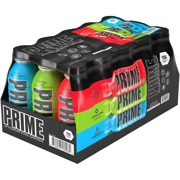 Prime Hydration Variety Pack of 15 pcs