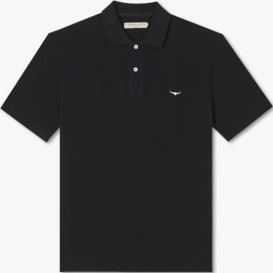 David Jones R.M. Williams Rod Polo in Black, Size XL