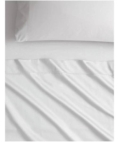 Sheridan Egyptian Cotton Sateen Sheet Set in White Size: Single