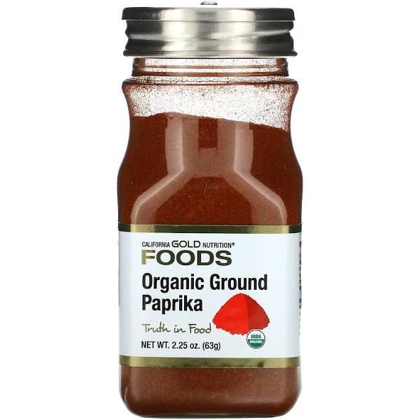 California Gold Nutrition, Organic Ground Paprika, 2.53 oz (71 g)