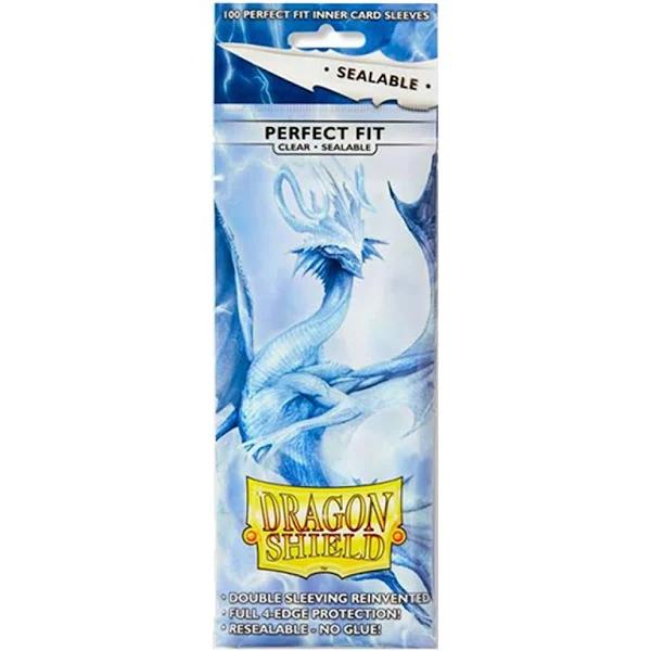 Dragon Shield Standard Sleeves Perfect Fit Sealable - Clear