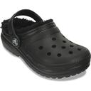 Crocs Kids Black Classic Lined Clogs