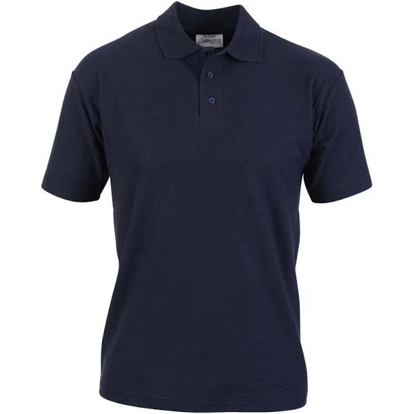 Absolute Apparel Mens Pioneer Polo Navy 2XL