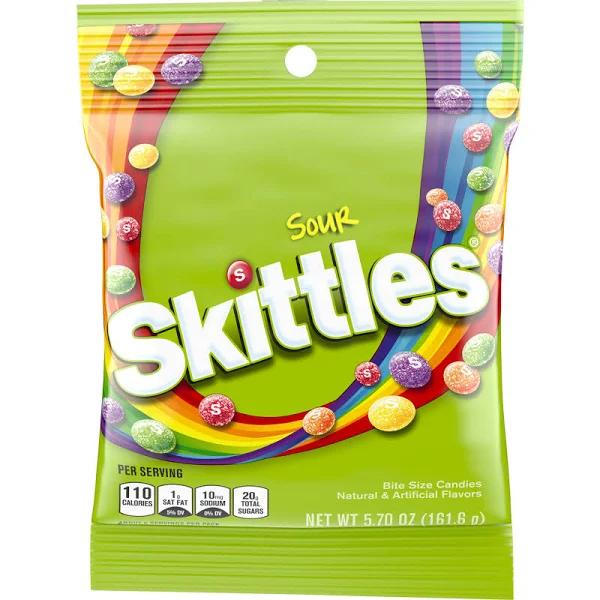 Skittles Sours Bag 161.6G