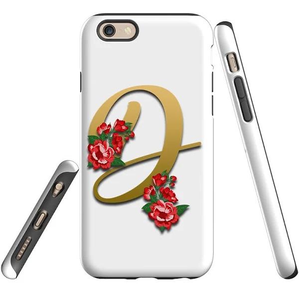 For iPhone 6s/6 Case, Shielding Back Cover,Letter D