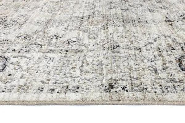 Arya Cream Grey Contemporary Rug 160 x 220cm