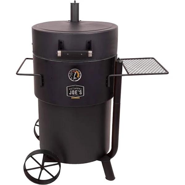 Bronco Pro Drum Smoker - XL Large - Black | Oklahoma Joe