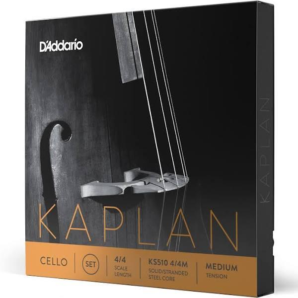 D'Addario KS510 4/4M Kaplan 4/4 Cello Strings - Medium