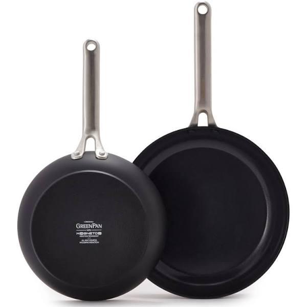 2pc Cookware Sets, Black - 24 & 28cm | Healthy Ceramic Nonstick Cookware | GreenPan Australia