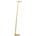 Faro Iron Dimmable Led Floor Lamp, CCT, Antique Gold