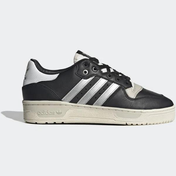 Adidas Rivalry Low Consortium Core Black/ Silver Metallic/ Grey One