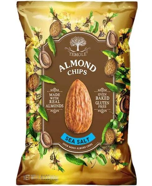 Temole almond Chips Sour Cream 40 Gram