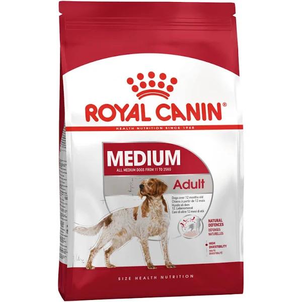 Royal Canin Medium Adult Dry Dog Food - 15 kg