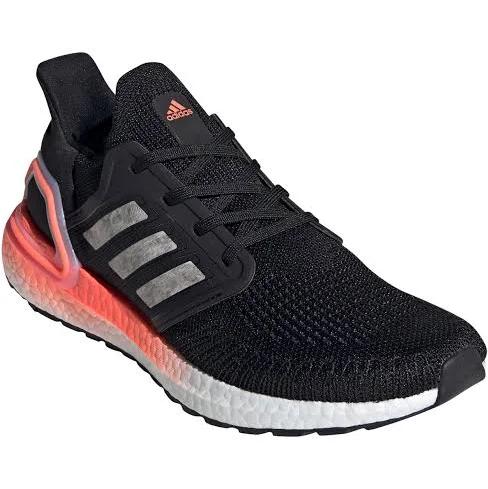 Adidas Ultraboost 20 'Signal Coral' Sneakers | Black | Men's Size 8.5