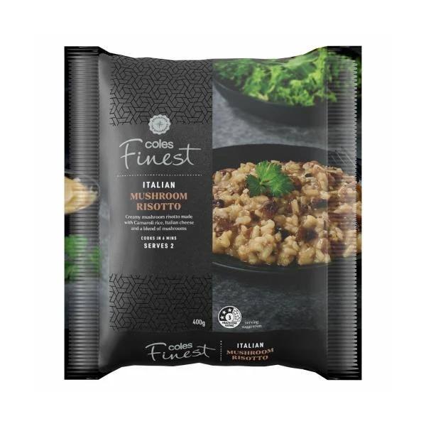 Coles Finest Mushroom Risotto 400g