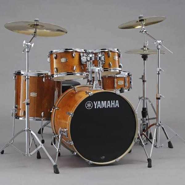 Yamaha Stage Custom Birch Drum Kit Honey Amber / 20" Fusion (10-12-14-20+14S)