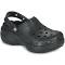 Crocs Women's Classic Platform Lined Clog; Black, W7