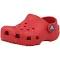 Crocs Toddler Classic Clog; Varsity Red, C8