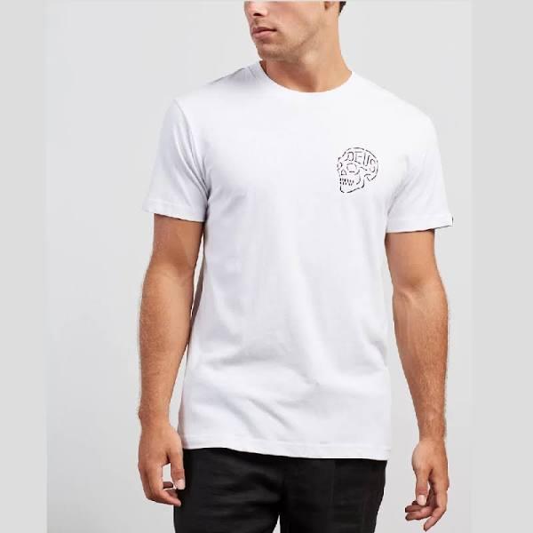 Deus EX Machina Venice Skull Tee (White) S