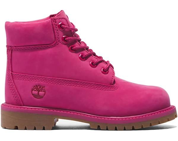 Timberland Premium 6 Inch Waterproof Boot Junior 6 Men - Shoes Timberland - Pink - A64J5-A46-6 - Size: 6