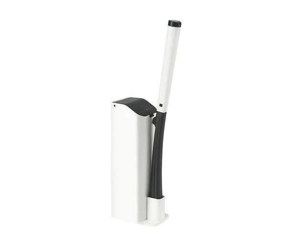 Disposable Toilet Brush Set Bathroom Comes with Cleaning Fluid Brush( Black)