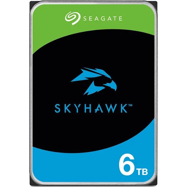 Seagate Skyhawk 6TB Video Internal Hard Drive HDD – 3.5 Inch SATA 6Gb/s 256MB Cache for DVR NVR Security Camera System with In-house Rescue Services