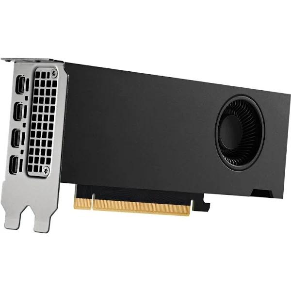 NVIDIA RTX A2000 Professional Graphics Card, 12GB GDDR6, PCIe 4.0 x16, 4x Mini DisplayPort, 70W, 3YR Warranty