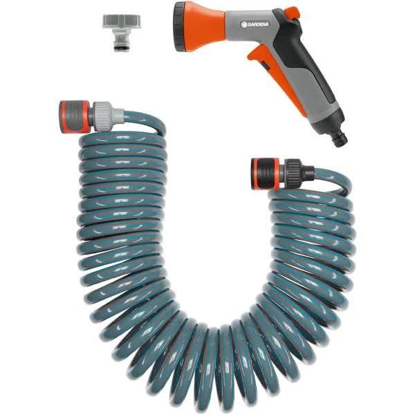 Gardena 10m Spiral Hose Set