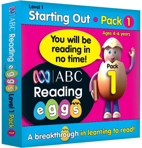 ABC Reading Eggs - Starting Out - Book Pack 1