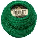 DMC Pearl Cotton Ball Size 8 87yd Very Dark Emerald Green