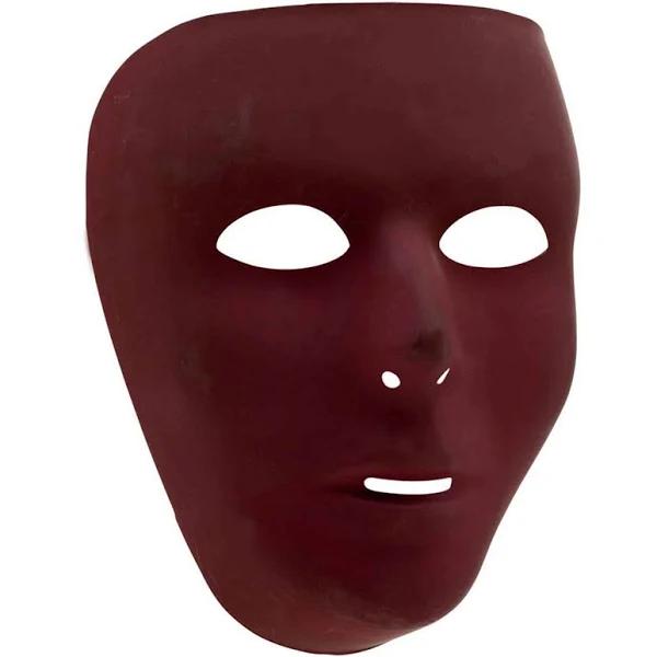 Burgundy Full Face Mask