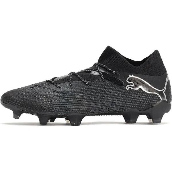 Future 7 Ultimate FG/AG Football Boots in Black/Silver, Size 6.5, Textile by Puma