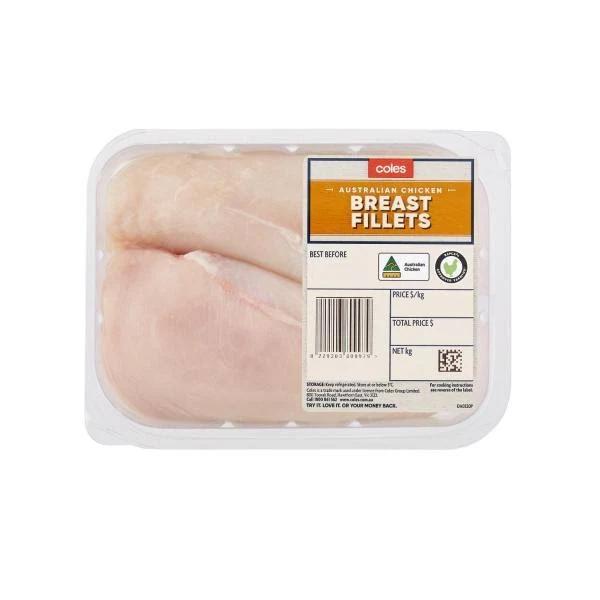 Coles RSPCA Approved Chicken Breast Fillets Small Pack