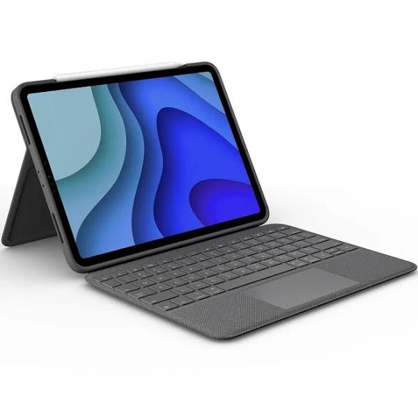 Logitech Folio Touch Keyboard/Cover Case Folio for 11" Select iPad Pro Tablet