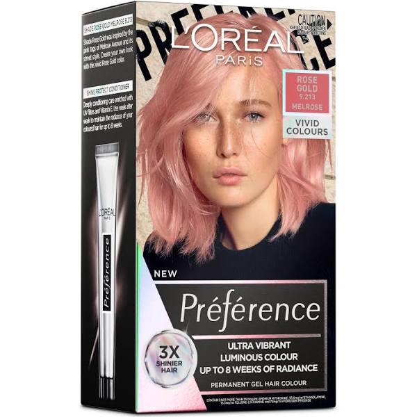 L'Oreal Preference Vivids 9.213 Rose Gold