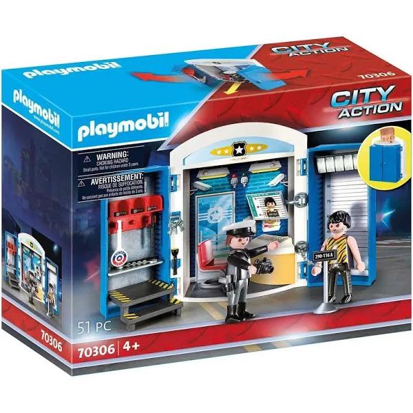 Playmobil - 70306 Police Station Play Box