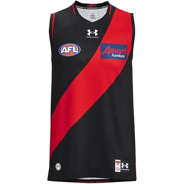 Essendon Bomber 2023 Mens Home Guernsey Black S