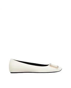 Roger Vivier Trompette Patent Leather Ballet Flats