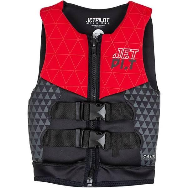 Jetpilot The Cause F/E Youth Neo Vest - Red Level 50 - 2023