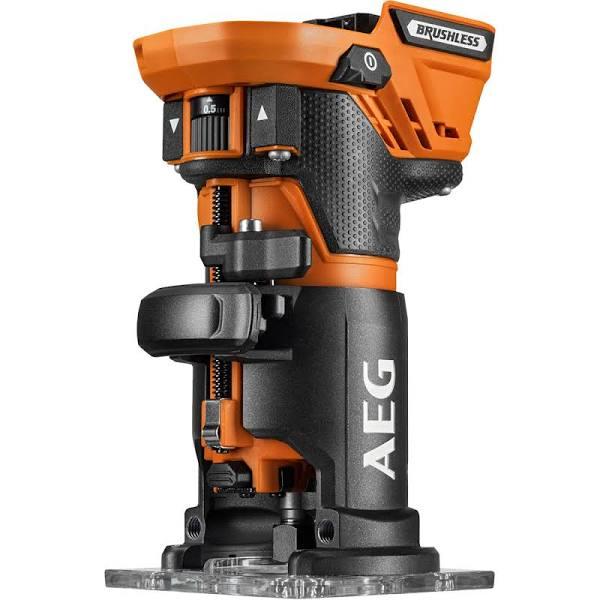 AEG 18V ¼” Brushless Trim Router - Skin Only