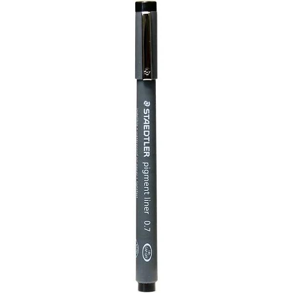 Staedtler Pigment Liner 0.5 mm Black [Pack of 5 ]