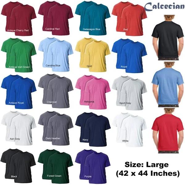 Gildan Men's Crew T-shirts, Multipack, Style G1100