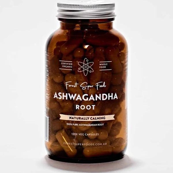 Whole Ashwagandha Root 120x Veg. Capsules