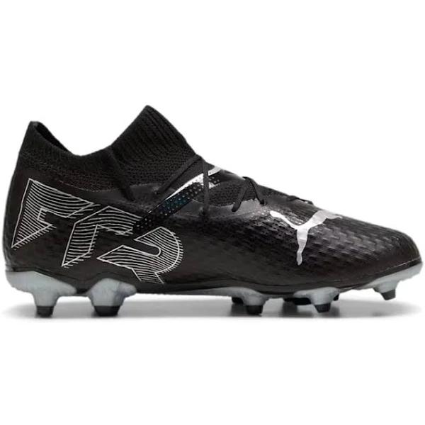 Puma Future 7 Pro FG/AG Firm Ground Football Boots Black/Silver / 7