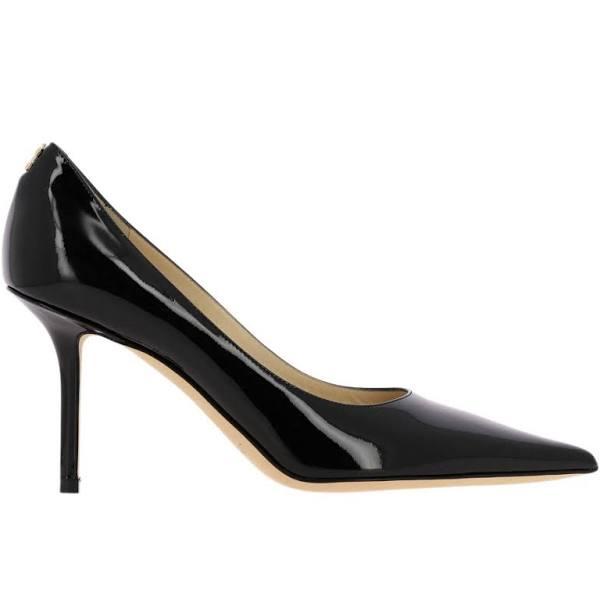 Jimmy Choo Love 85 Leather Pumps - Black - 38