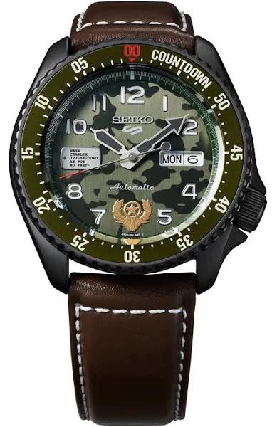 Seiko 5 Street Fighter Guile Limited Edition SRPF21